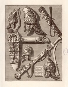 In This Plate, Armors are Seen